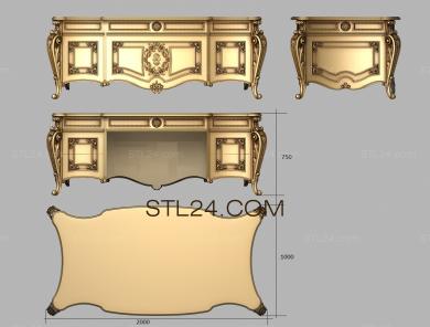 Tables (STL_0392) 3D models for cnc